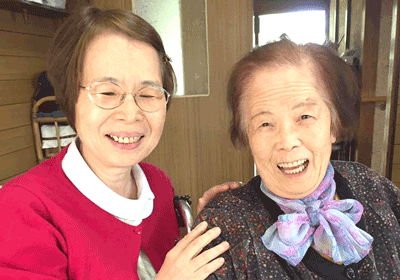 坂本様（83歳）　千葉県君津市在住　症状：脳出血後遺症